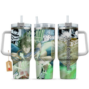 Yuno Grinberryall Black Clover Anime Graphic Tumbler for Anime Fans