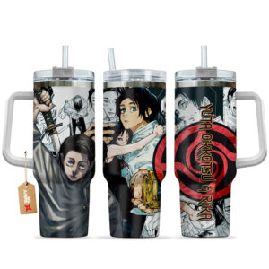 Yuta Okkotsu And Rika Jujutsu Kaisen Anime Graphic Tumbler for Anime Fans