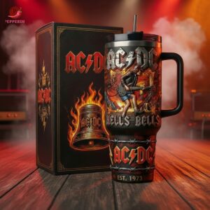 ACDC Hells Bells Est 1973 Tumbler