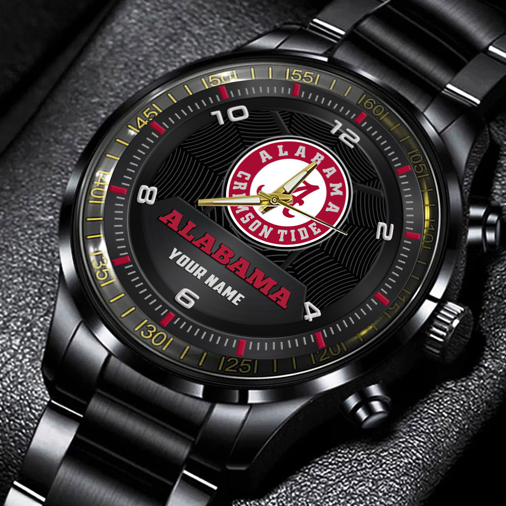 Alabama Crimson Tide Steel Watch 1 Alabama Crimson Tide Steel Watch