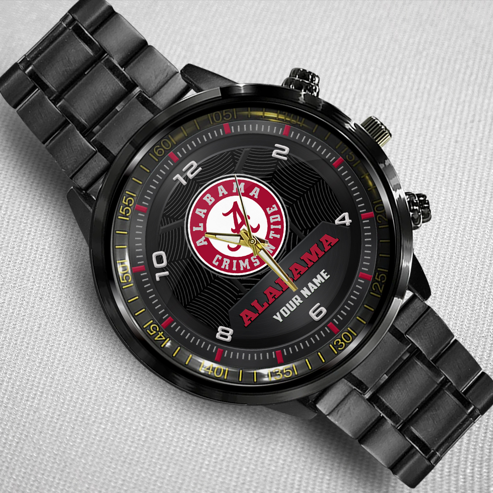 Alabama Crimson Tide Steel Watch 2 Alabama Crimson Tide Steel Watch - Image 2