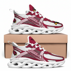 Arizona Cardinals Custom Name Clunky Air Max Shoes Air Cushion Sneakers