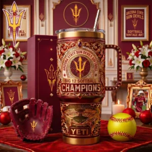 Arizona State Sun Devils Big 12 Softball Champions Handle Tumbler