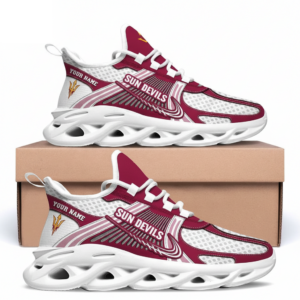 Arizona State Sun Devils Custom Name Clunky Air Max Shoes Air Cushion Sneakers