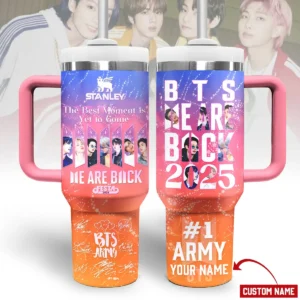 BTS Festa 2025 We Are Back Personalized Graphic Tumbler for Music Fans