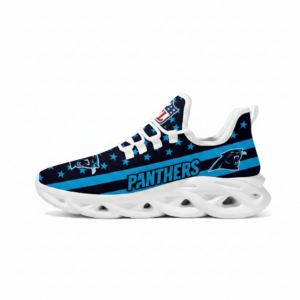 National Football League Carolina Panthers US Flag Air Max Shoes Air Cushion SneakersRunning Sneakers