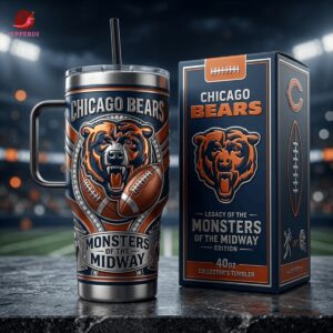 Chicago Bears Monsters Of The Midway Tumbler