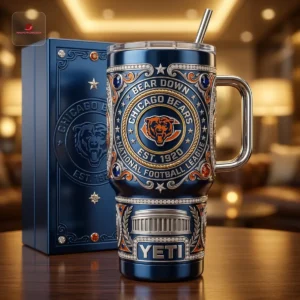 Chicago Bears 40oz Insulated Tumbler