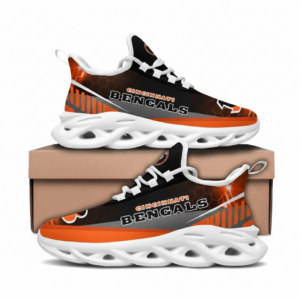 National Football League Cincinnati Bengals Pattern Air Max Shoes Air Cushion Sneakers