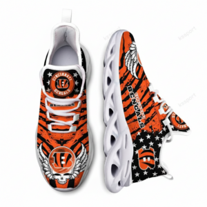 National Football League Cincinnati Bengals Team Air Max Shoes Air Cushion Sneakers