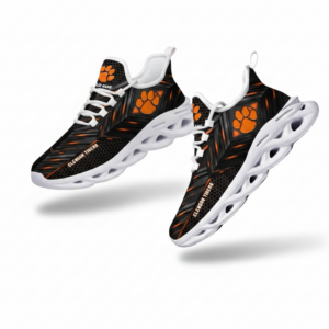 Clemson Tigers Custom Name Clunky Unique Air Max Shoes Air Cushion Sneakers