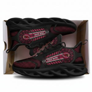 National Football League Arizona Cardinals Team Pattern Air Max Shoes Air Cushion Sneakers