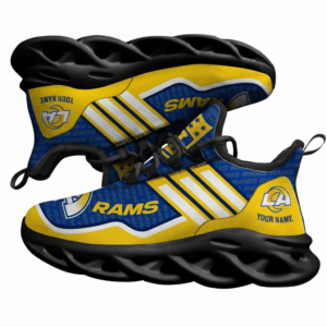 National Football League Los Angeles Rams Football Air Max Shoes Air Cushion Sneakers
