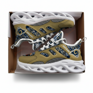 National Football League Los Angeles Rams Logo Team Air Max Shoes Air Cushion Sneakers