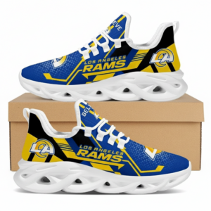 National Football League Los Angeles Rams Team Logo Air Max Shoes Air Cushion Sneakers