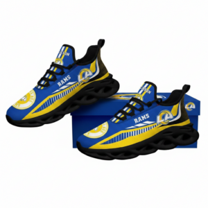 National Football League Los Angeles Rams Team Sport Air Max Shoes Air Cushion Sneakers