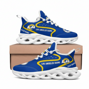National Football League Los Angeles Rams Sport Team Logo Air Max Shoes Air Cushion Sneakers