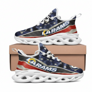 National Football League Los Angeles Rams US Flag Air Max Shoes Air Cushion Sneakers