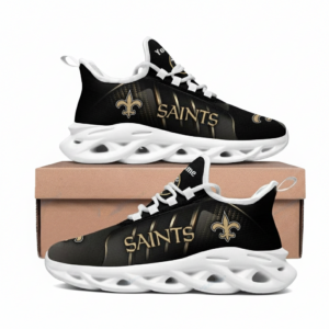 National Football League New Orleans Saints Football Pattern Air Max Shoes Air Cushion Sneakers