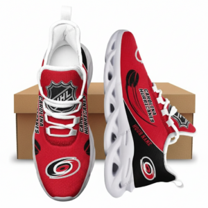 National Hockey League Custom Name Carolina Hurricanes Team Sport Air Max Shoes Air Cushion Sneakers