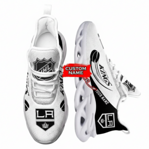 National Hockey League Custom Name Los Angeles Kings Team Sport Air Max Shoes Air Cushion Sneakers
