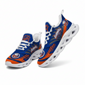 National Hockey League Custom Name New York Islanders Team Logo Air Max Shoes Air Cushion Sneakers
