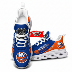National Hockey League Custom Name New York Islanders Team Sport Air Max Shoes Air Cushion Sneakers