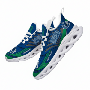 National Hockey League Custom Name Vancouver Canucks Team Logo Air Max Shoes Air Cushion Sneakers