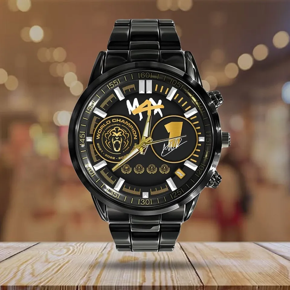 Personalized MV1 Black Stainless Steel Watch 2 Personalized MV1 Black Stainless Steel Watch