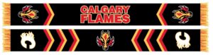 Calgary Flames Jersey Hook Graphic Scarf - Fan Winter Accessory