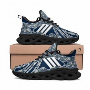 National Football League Dallas Cowboys Camo Air Max Shoes Air Cushion Sneakers