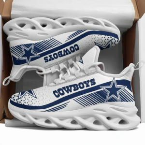 National Football League Dallas Cowboys Football Pattern Air Max Shoes Air Cushion Sneakers