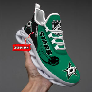 Dallas Stars Personalized National Hockey League 2026 Max Soul Shoes