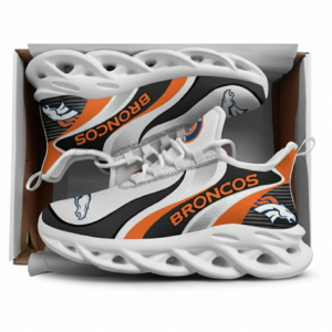 National Football League Denver Broncos Football Air Max Shoes Air Cushion Sneakers