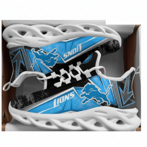 National Football League Detroit Lions Team Air Max Shoes Air Cushion Sneakers