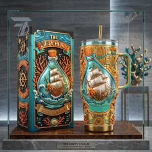 Dirty Heads Bottle Ship Relic Graphic Tumbler for Music Fans