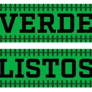 Austin FC Verde Listos Graphic Scarf - Soccer Fan Winter Accessory