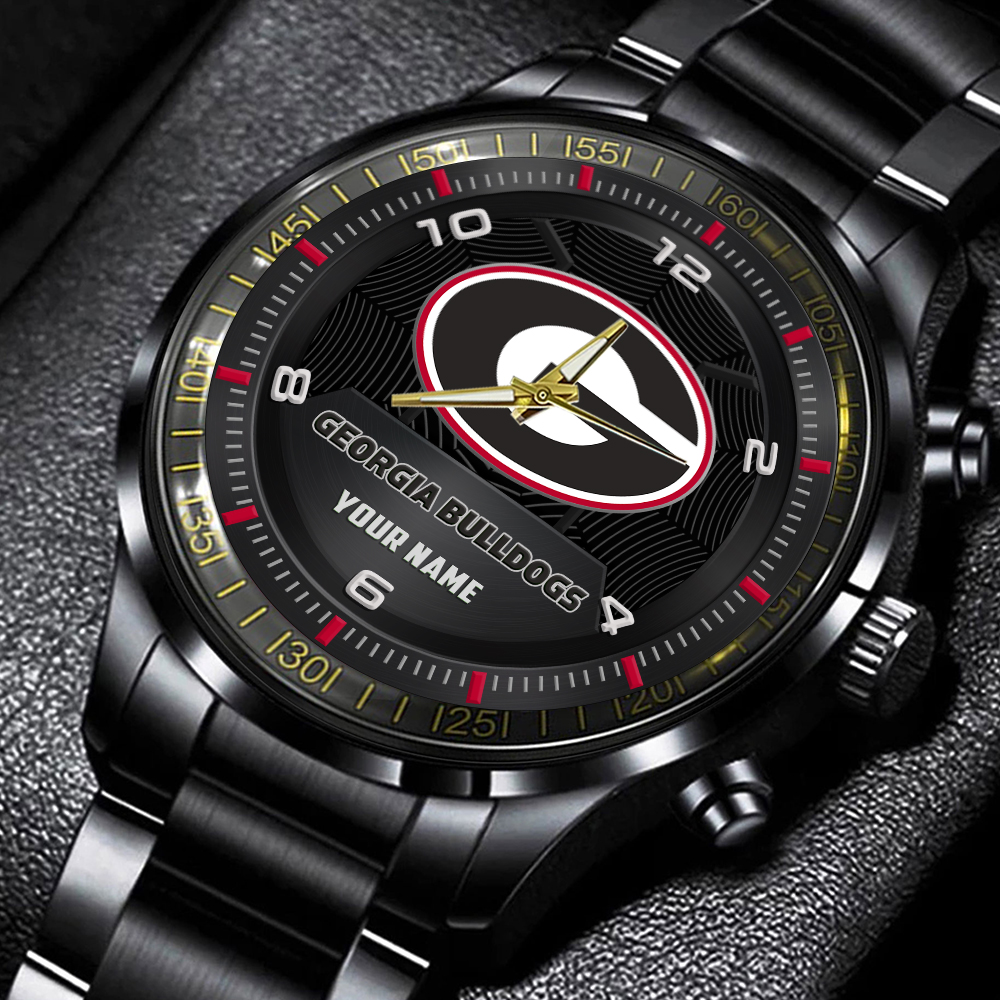Georgia Bulldogs Steel Watch 1 Georgia Bulldogs Steel Watch