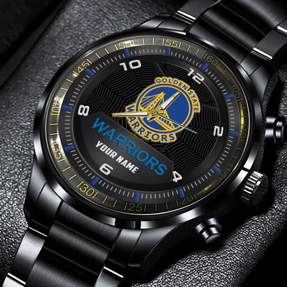 Golden State Warriors Steel Watch 1 Golden State Warriors Steel Watch