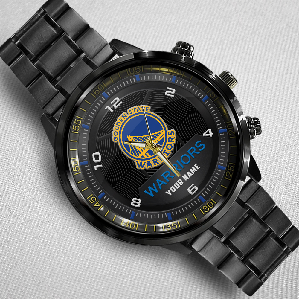 Golden State Warriors Steel Watch 2 Golden State Warriors Steel Watch - Image 2