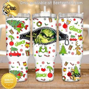 Unisex Grinch Ew People Christmas Graphic Tumbler for Fans