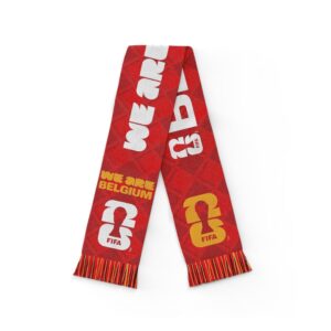 Global Soccer Event 2026 We Are Belgium Scarf