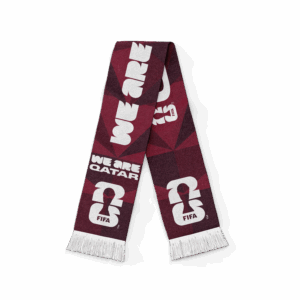 Global Soccer Event 2026 We Are Qatar Scarf