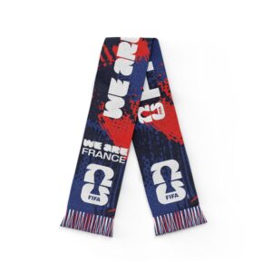 Global Soccer Event 2026 We Are France Scarf