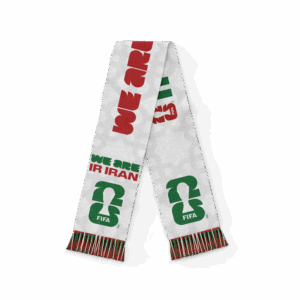 Global Soccer Event 2026 We Are Iran Scarf
