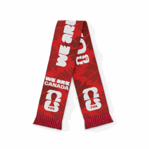 Global Soccer Event 2026 We Are Canada Scarf