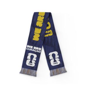 Global Soccer Event 2026 We Are CuraÃ§ao Scarf