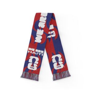 Global Soccer Event 2026 We Are Haiti Scarf