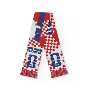 Global Soccer Event 2026 We Are Croatia Scarf