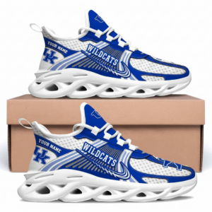 Kentucky Wildcats Custom Name Clunky Sneaker Max Soul Shoes
